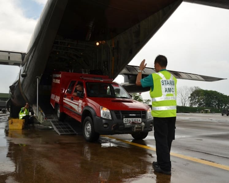 Search-and-rescue teams among help sent from S’pore