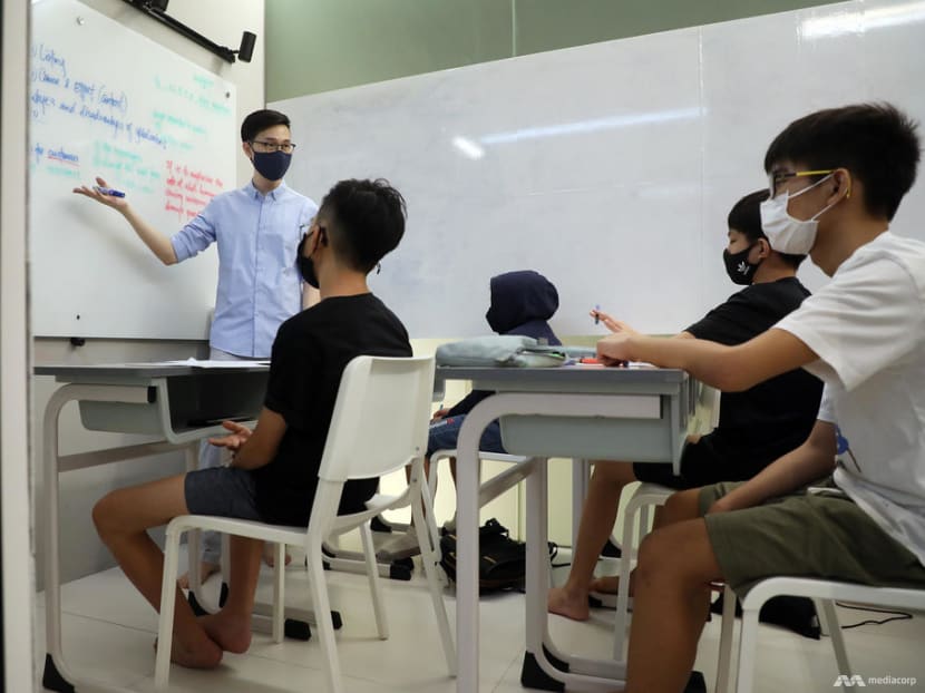 The Big Read: Singapore’s endless love affair with private tuition just got deeper with COVID-19