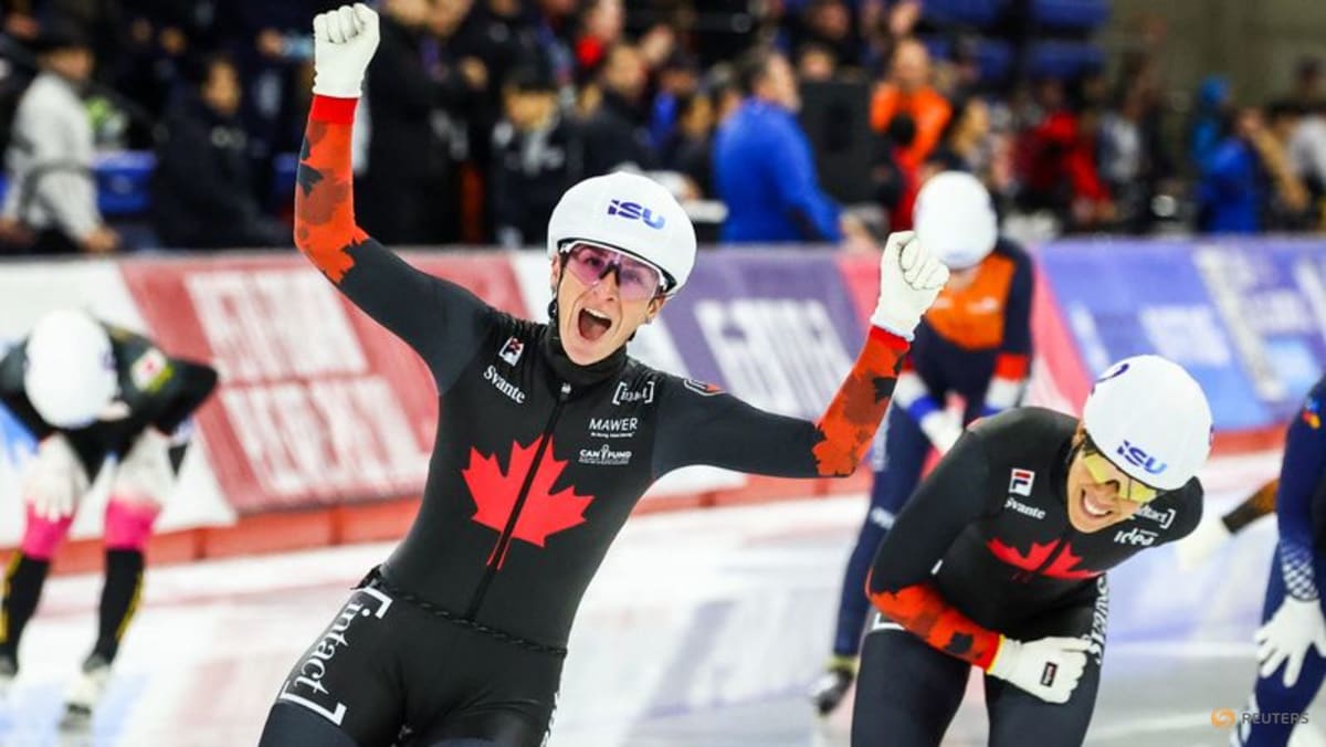 Canadian speed skater Blondin blending medal pursuit with mentorship