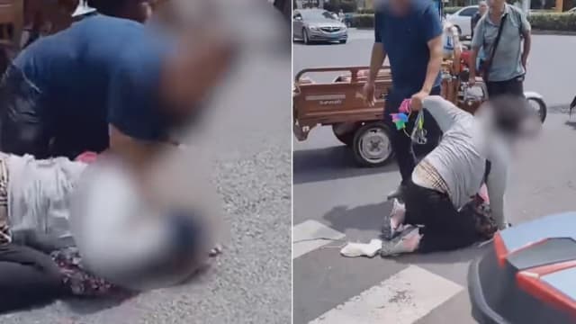 中国女子被持续殴打 施暴男患有精神分裂症