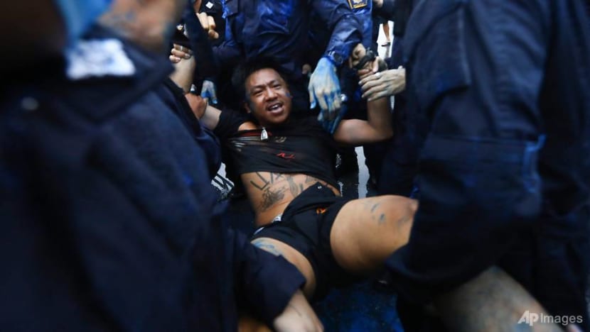 Thai police arrest protesters camping out ahead of rally in Bangkok