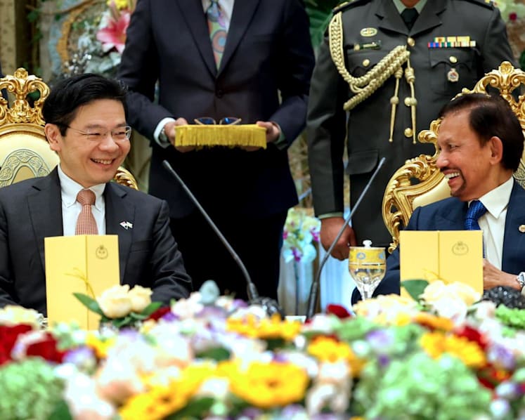 PM Wong thanks Brunei sultan for 40 years of diplomatic relations, commits to strengthen ‘special relationship’