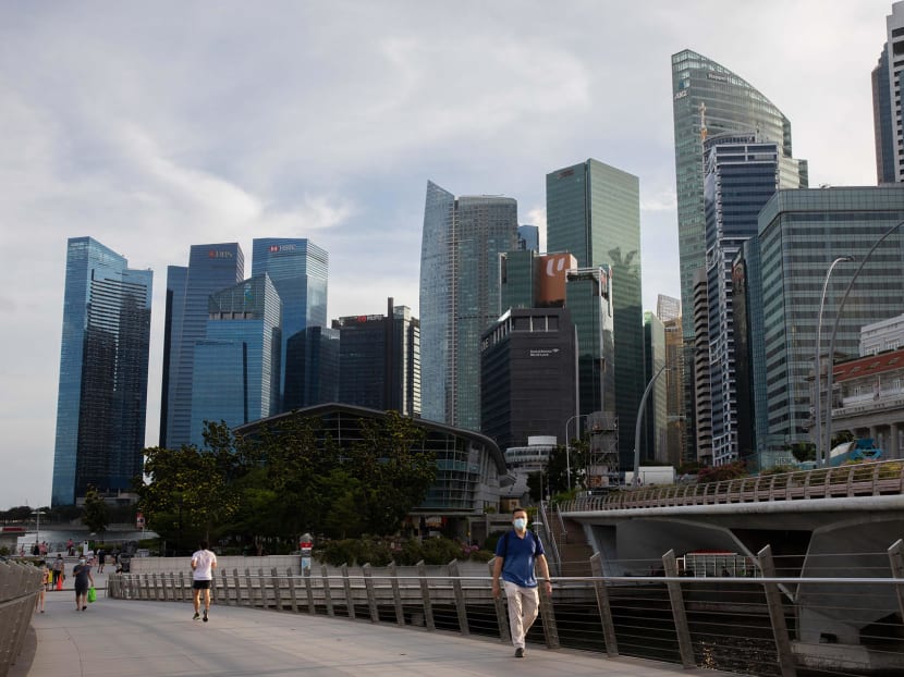 On a quarter-on-quarter seasonally adjusted basis, Singapore’s gross domestic product (GDP) grew by 0.8 per cent in the third quarter, after a 1.4 per cent contraction in the previous three months. On a quarter-on-quarter seasonally adjusted basis, Singapore’s gross domestic product (GDP) grew by 0.8 per cent in the third quarter, after a 1.4 per cent contraction in the previous three months.