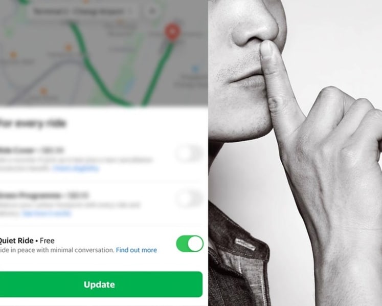 Grab 'quiet ride' option: 'Misunderstood' drivers say they try to strike up conversation only to not appear unfriendly