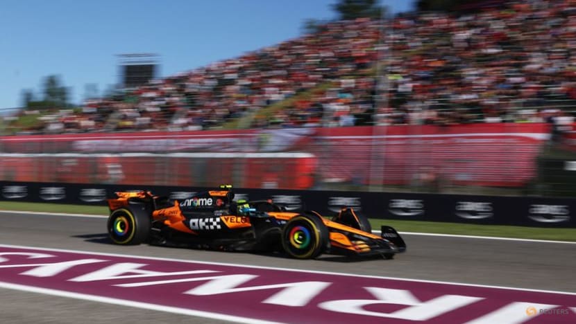 Norris turns tables on Piastri in final Imola practice