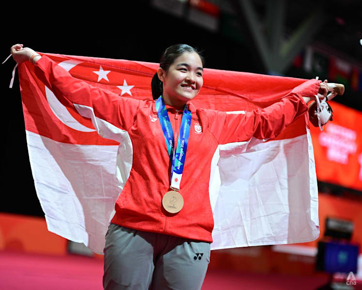Singapore fencer Maxine Wong stuns defending champion on the way to Asian Games foil bronze