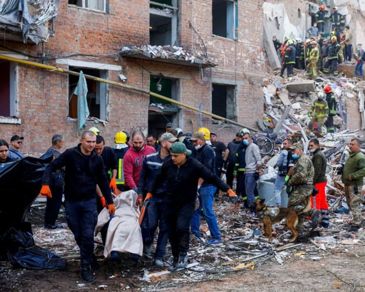 Five children among 26 killed in Ukraine after Russian strikes