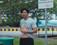 1L milkshakes for breakfast? How Desmond Tan gained 15kg for his role in the movie Pace