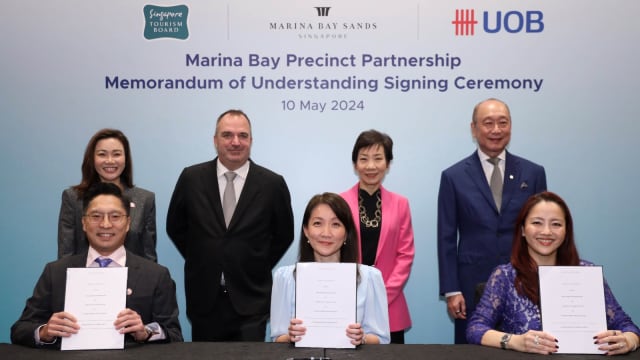 为吸引访客 三机构签署合作备忘录改进滨海湾一带