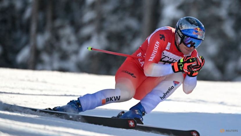 Alpine skiing-Odermatt wins Beaver Creek downhill