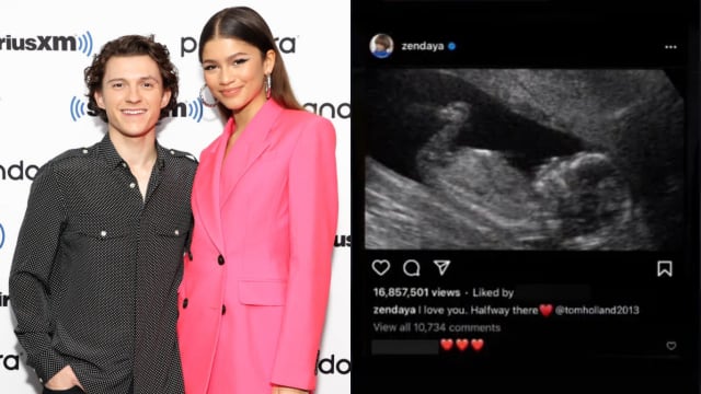 超声波图疯传，Tom Holland将当爸？Zendaya回应了