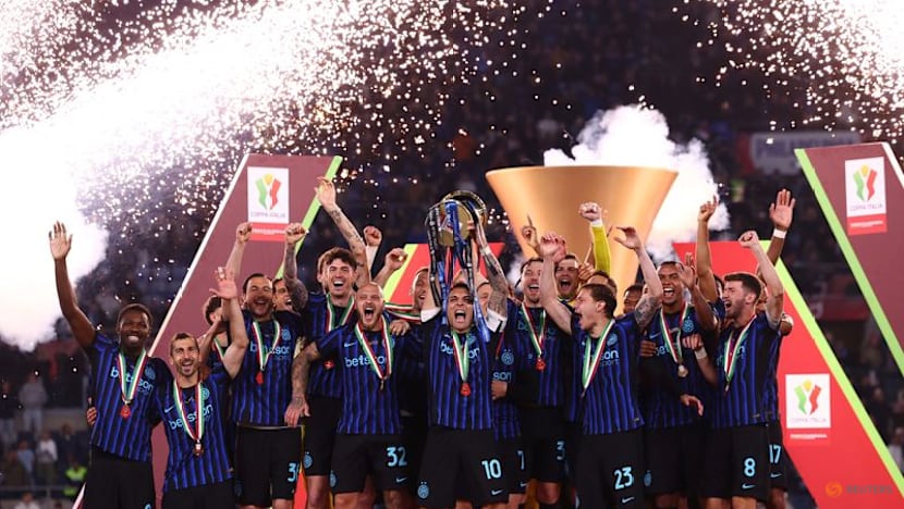 Inter ease past Lazio to win Coppa Italia and seal double