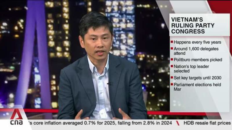 ISEAS senior fellow Le Hong Hiep on Vietnam's top leadership, economic goals