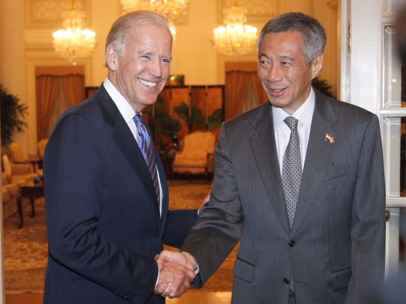 The Bidens visit Singapore