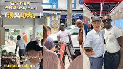 TikTok Star Khaby Lame Spotted At Mala Tang Restaurant In Kampong Glam