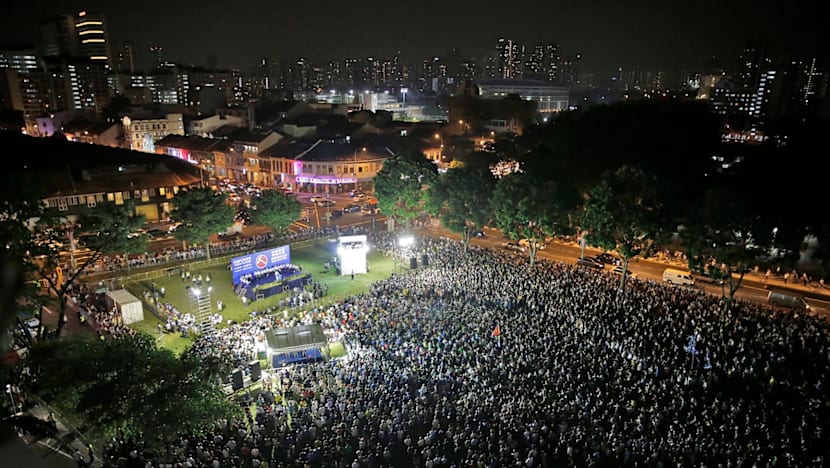 WP holds its second GE2015 rally