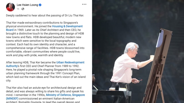 李资政：刘太格的远见卓识为我国打造出既美观又现代化的市镇