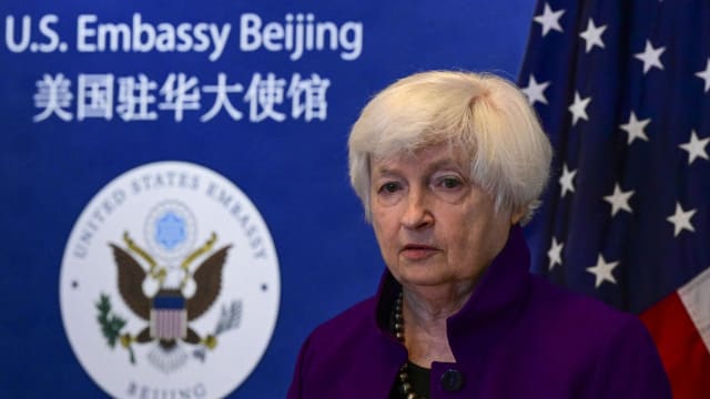 耶伦：中国经济放缓 对亚洲邻国影响最大