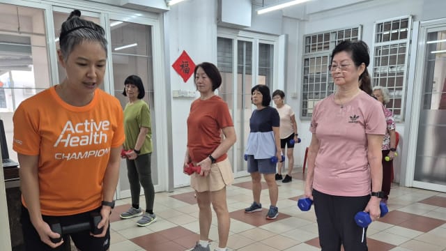 体理会正同护联中心合作 让年长者参加防衰弱计划