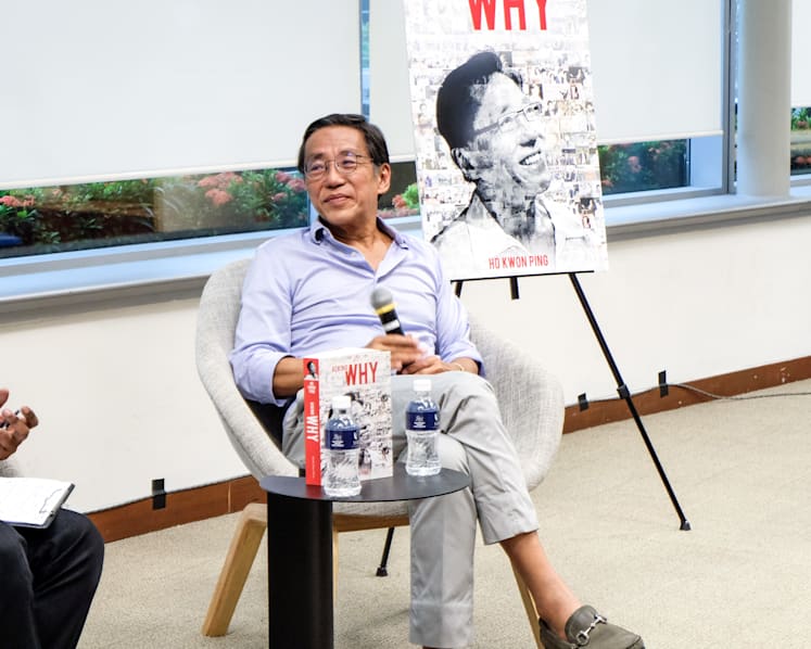 Without questioning minds, S’pore could become ‘brilliant but brittle’: Ho Kwon Ping