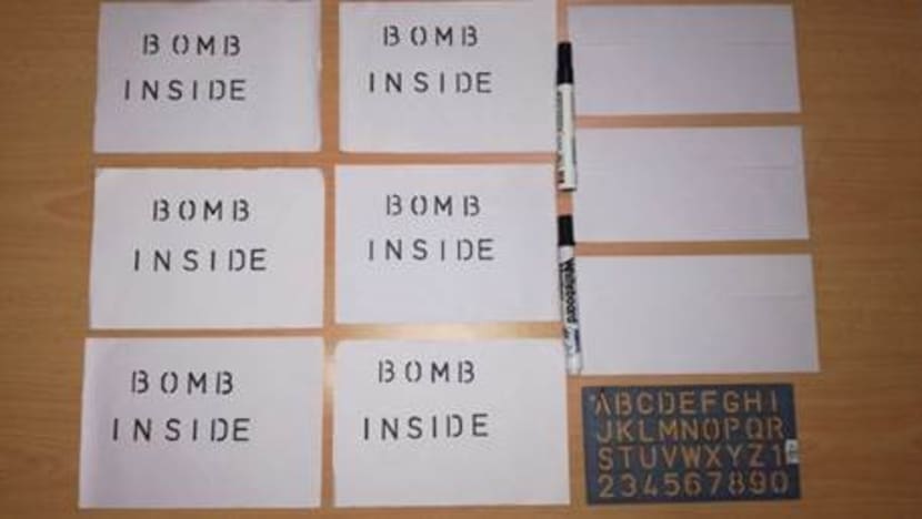 Man arrested for allegedly sending anonymous bomb threats