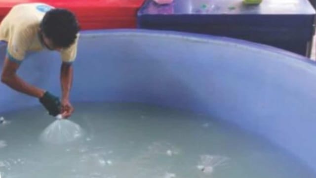 水加香精冒充椰子水 泰国当局突击取缔