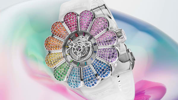 Totally kawaii: Hublot and Takashi Murakami unveil the MP-15 Tourbillon  Sapphire Rainbow