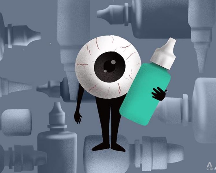 Why you shouldn't use eye drops that are not meant for contact lenses