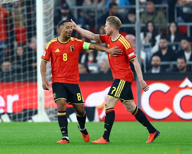 Belgium's De Bruyne, Tielemans to miss France match due to suspension