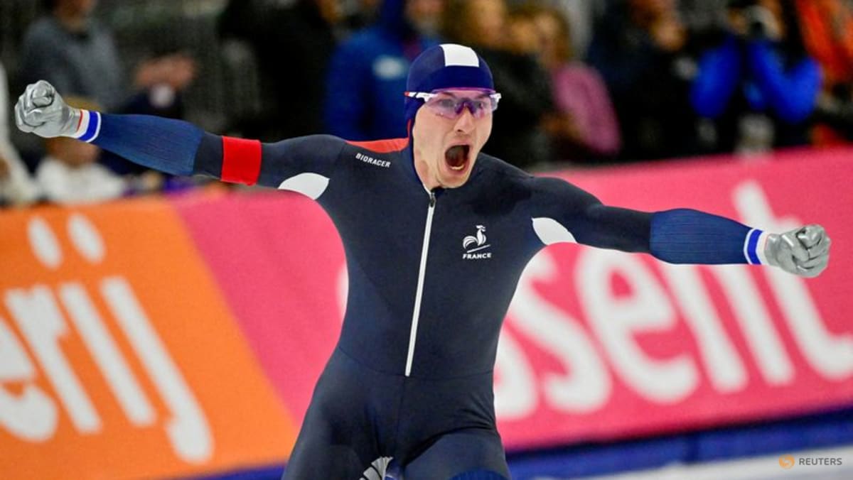 French speed skater Loubineaud puts progress first as he prepares for Olympic debut