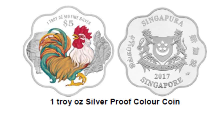 MAS issues new collectable zodiac coins series from Year of Rooster