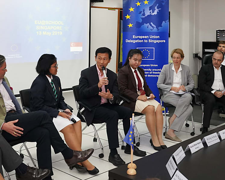 EU ambassadors to give talks at schools, raise awareness of the EU and its relations with Singapore
