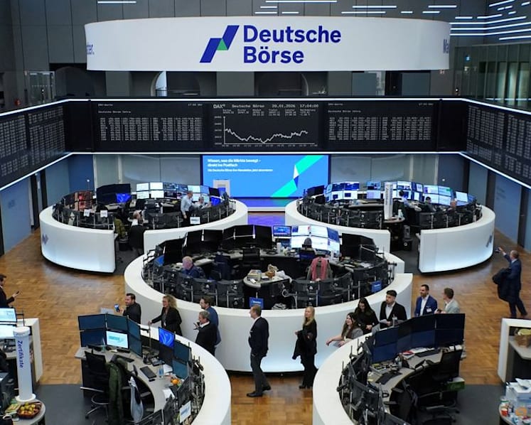 US, European stocks rise as oil takes a pause and crypto rallies
