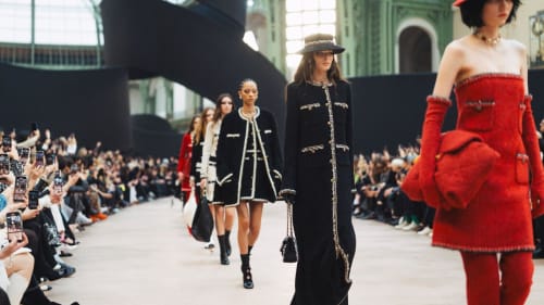 Chanel's grand bow to the future: The fashion juggernaut dazzles even without a designer