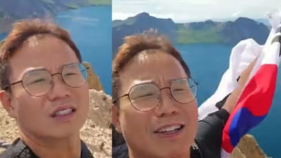 South Korean YouTuber Got In Trouble For Waving KOR Flag & Singing His National Anthem On China Mountain