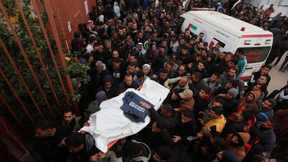 Israeli strike kills three Gaza journalists