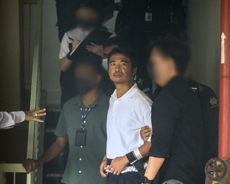 First person charged under new Singapore etomidate law taken back to arrest site