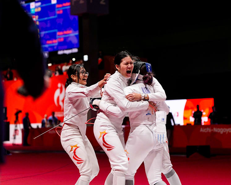 Fencing: Singapore women’s epee team bag Asian Games bronze