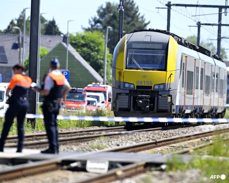 Four dead after train hits school bus in Belgium
