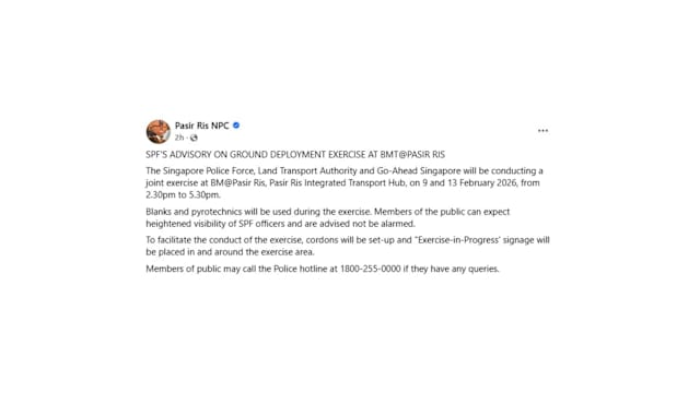 警方与陆交局和巴士业者 巴西立举行联合演习 