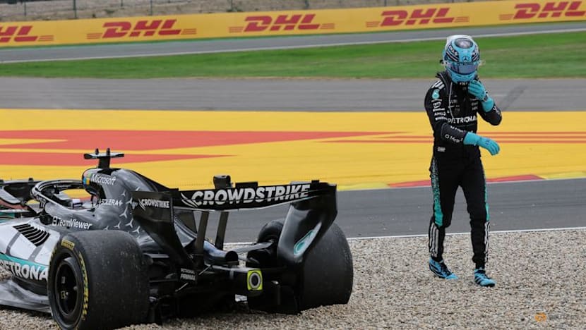 Russell 'numb to the disappointment' after Belgian GP blow