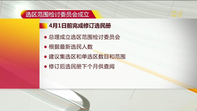 黄循财指示4月前修订选民名册 