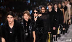 Dior's former creative director Maria Grazia Chiuri presents debut collection for Fendi at Milan Fashion Week
