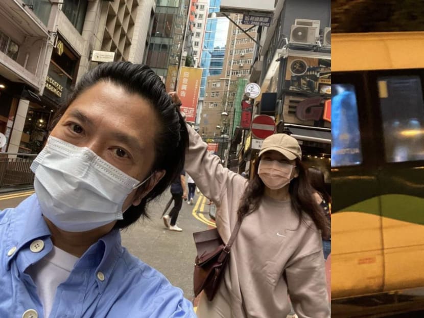 Ai Leng shared that when she first touched down in Hongkong, her husband waited outside the hotel she had to quarantine in just to see her from afar. Ai Leng shared that when she first touched down in Hongkong, her husband waited outside the hotel she had to quarantine in just to see her from afar.