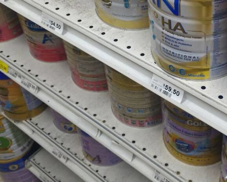 Some parents still buying formula milk in Johor Baru after fake product scare