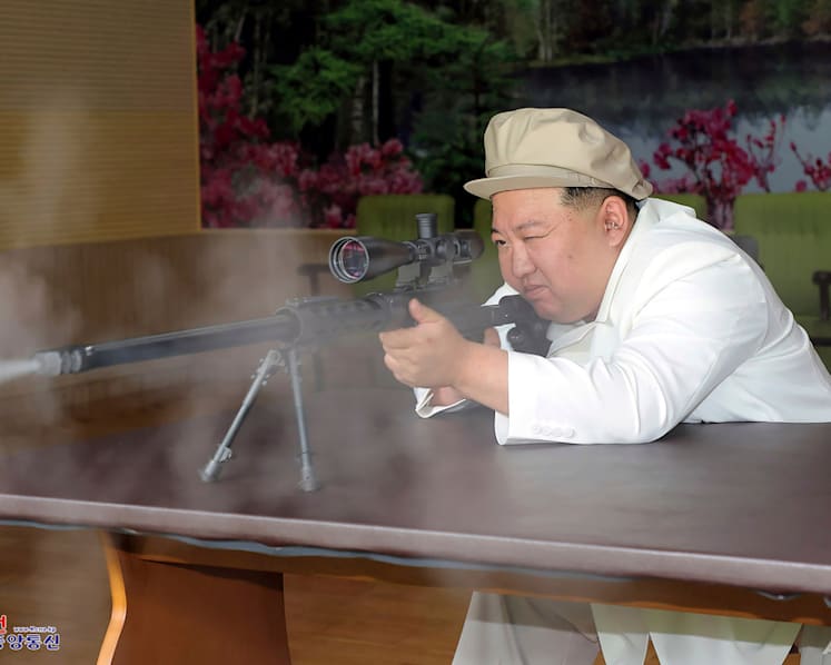 North Korean leader Kim tours weapons factories and vows to boost war readiness in face of tensions