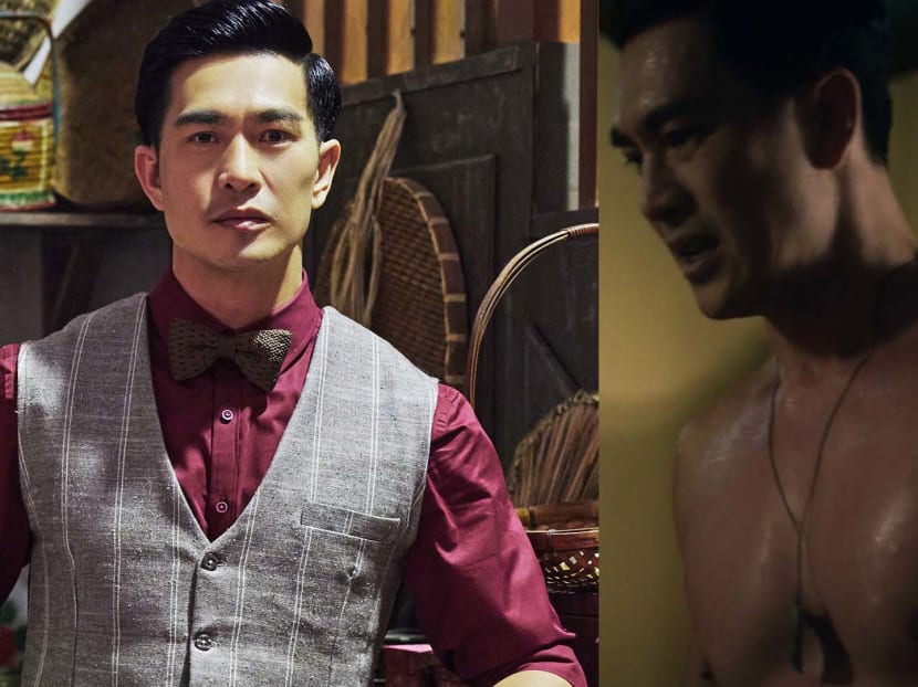 The scenes aren't gratuitous, okay. They explain how his character is both brains and brawn.