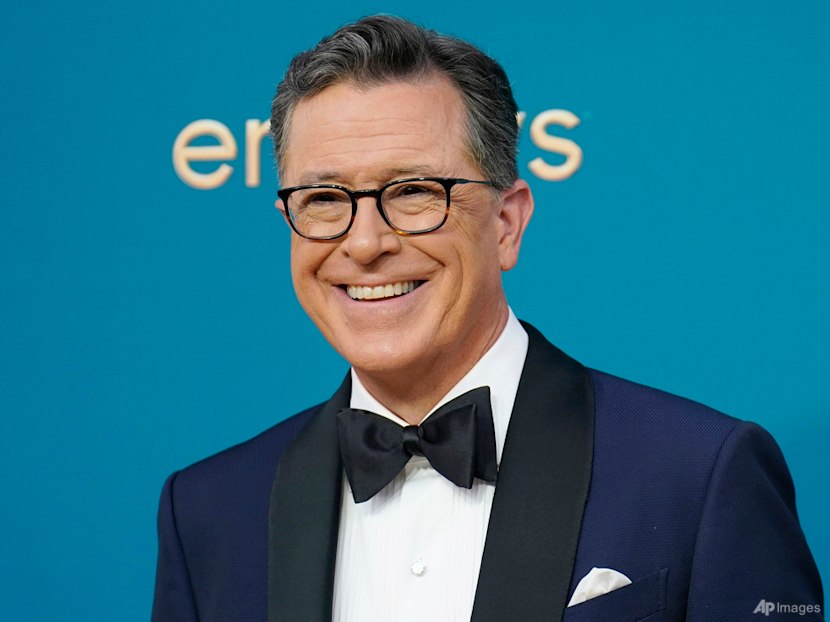 'Fired and festive': Late Show host Stephen Colbert bows out