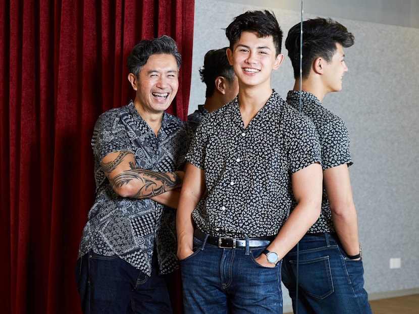 Adrian Pang And His Son Xander Are Acting In A Play Together, And They're Father & Son Goals