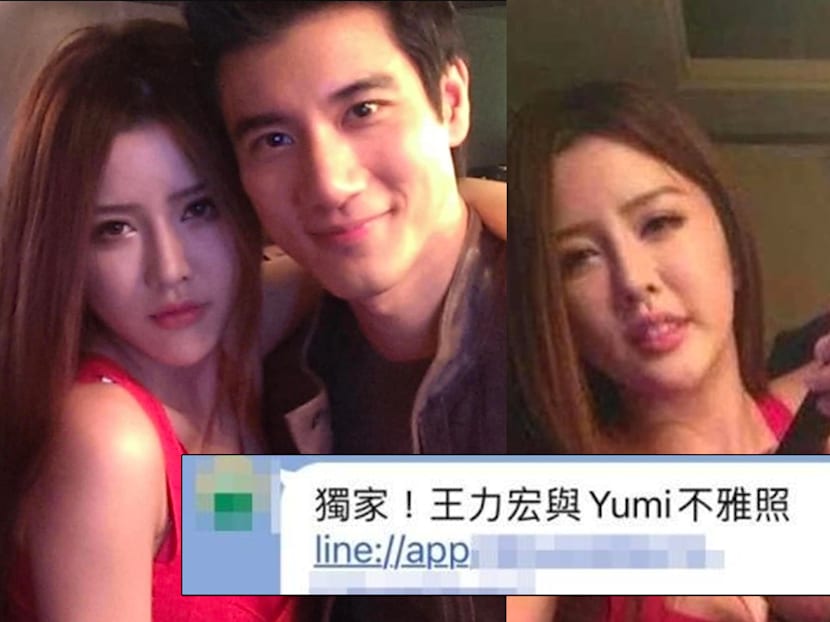 Link Claiming To Have Leaked Intimate Pics Of Wang Leehom & Yumi Bai Is Actually A Phishing Site